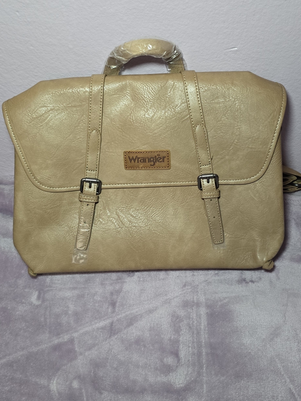 Wrangler Men’s Beige Messenger Bag